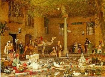 unknow artist Arab or Arabic people and life. Orientalism oil paintings  253 oil painting image